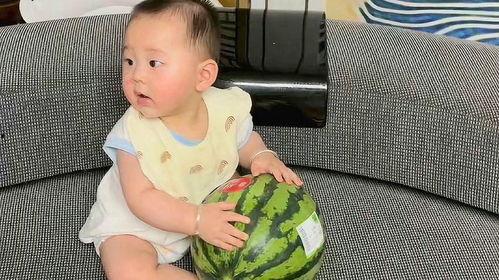 小朋友抢瓜吃,小朋友们的抢瓜盛宴